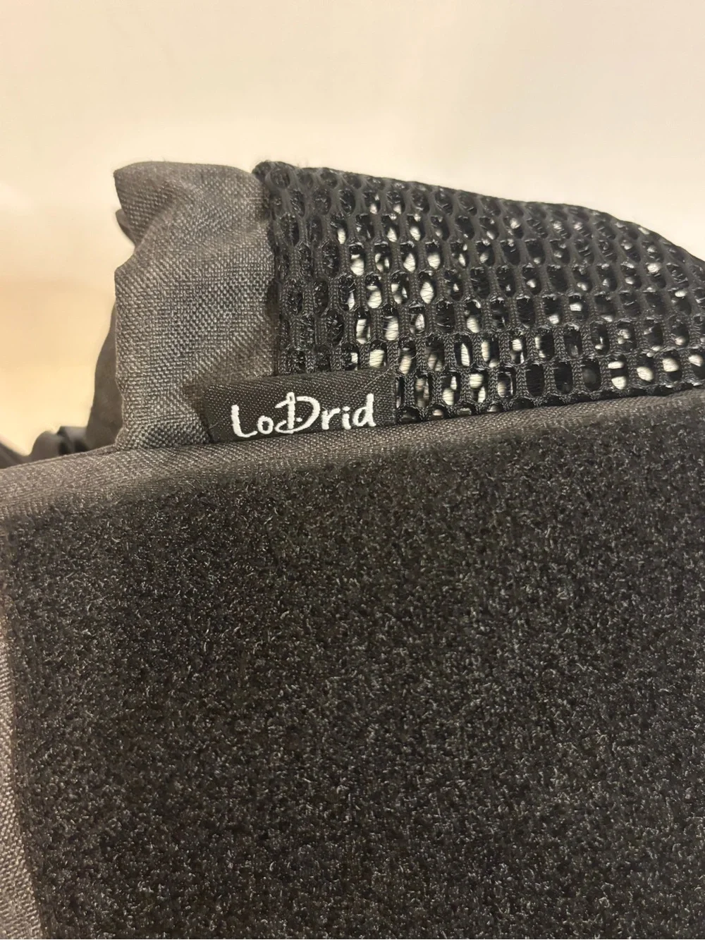 Black Mesh Pocket Organizer for Home Storage